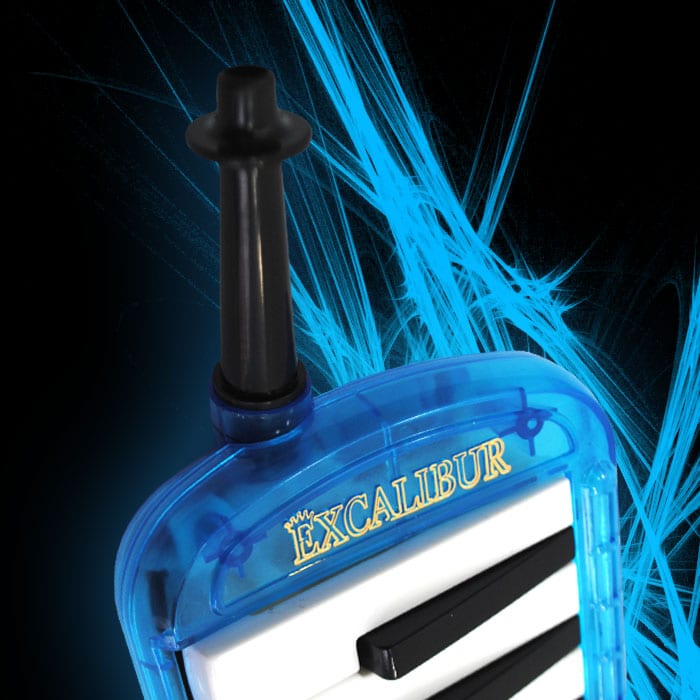 Excalibur Melodica - Transparent Series (Ocean Blue)